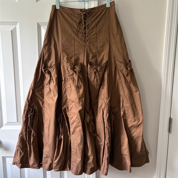 Cordelia Whimsical Corset Waist Full Skirt - Picture 4 of 12